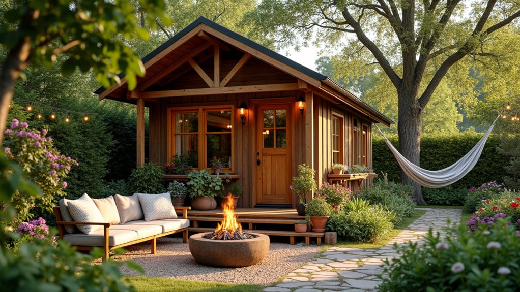 inviting outdoor retreat design