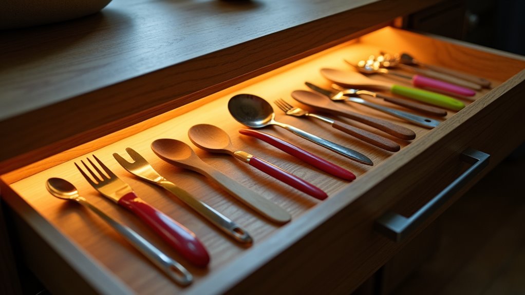 kitchen drawer lights sensors