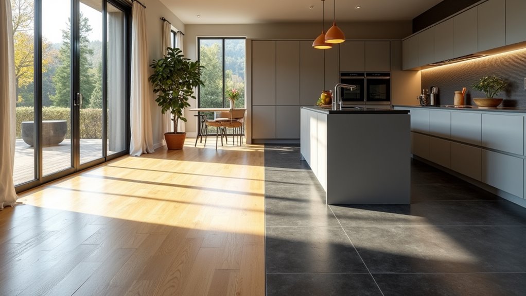 kitchen floor color importance