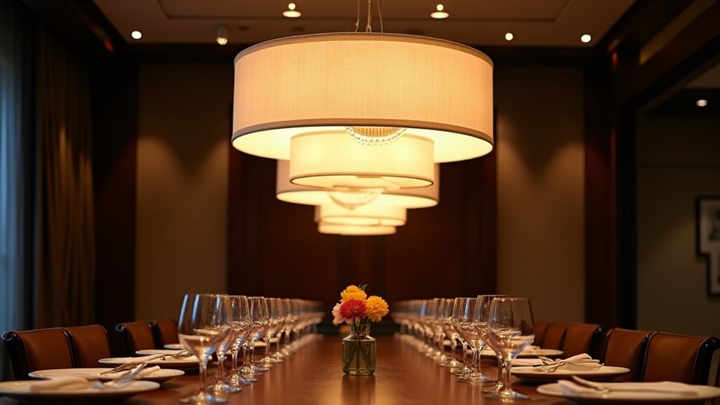 layered illumination elegant ambiance