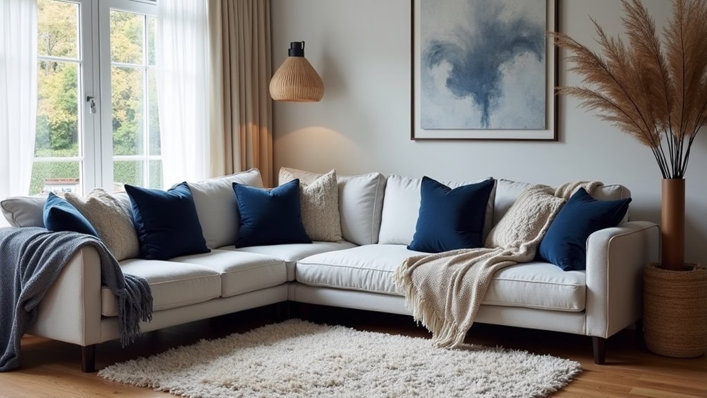 layered textures for comfort