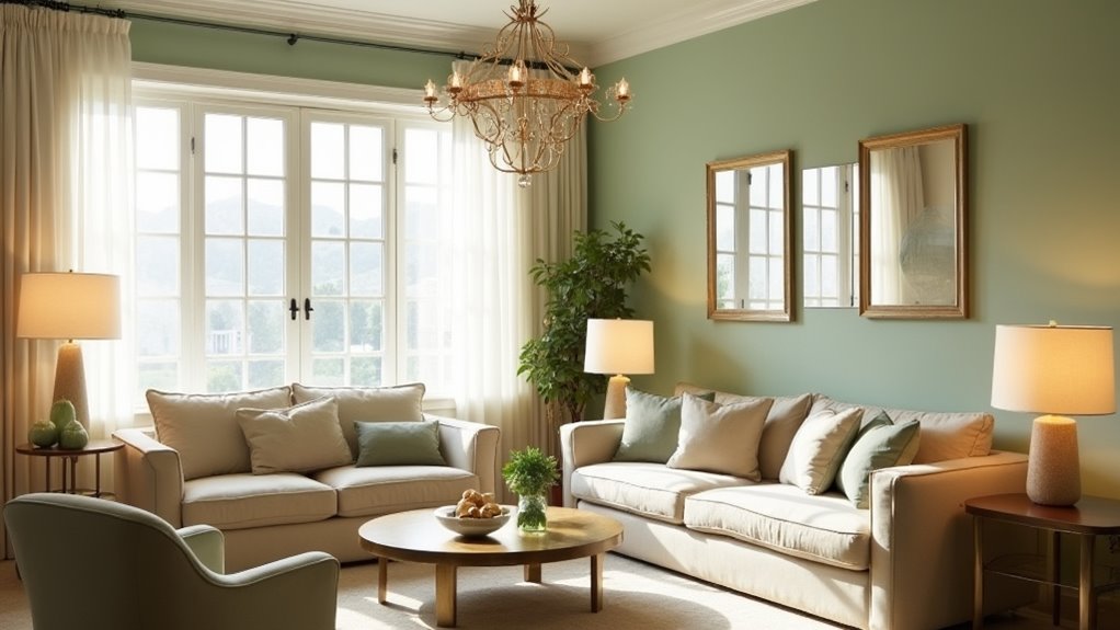 layered warm ambient lighting