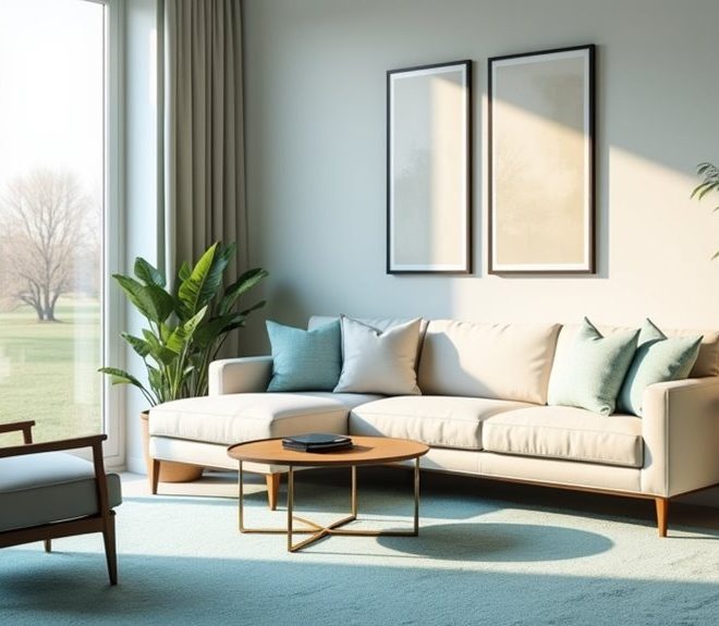 10 Stunning Ideas for a Light Blue Carpet Living Room