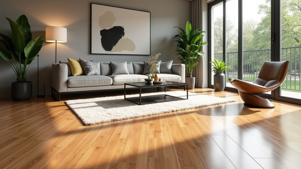 light brown floor decor