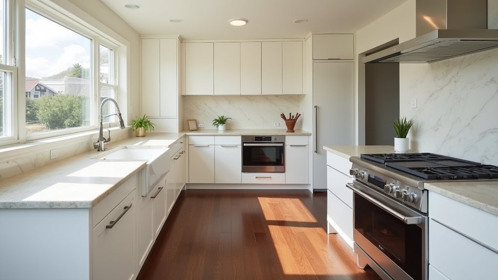 light countertops enhance kitchens