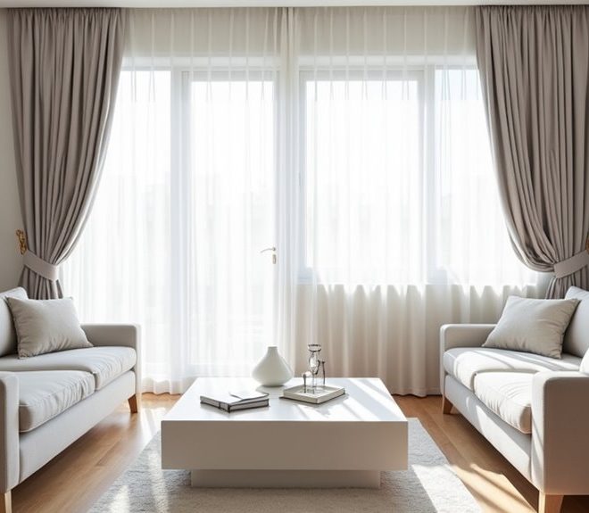 10 Stunning Light Gray and White Living Room Ideas