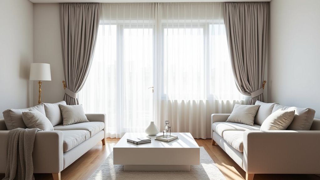 light gray and white decor
