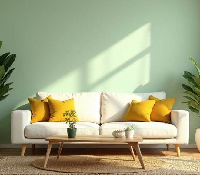 5 Tips for Styling a Living Room With Light Green Walls