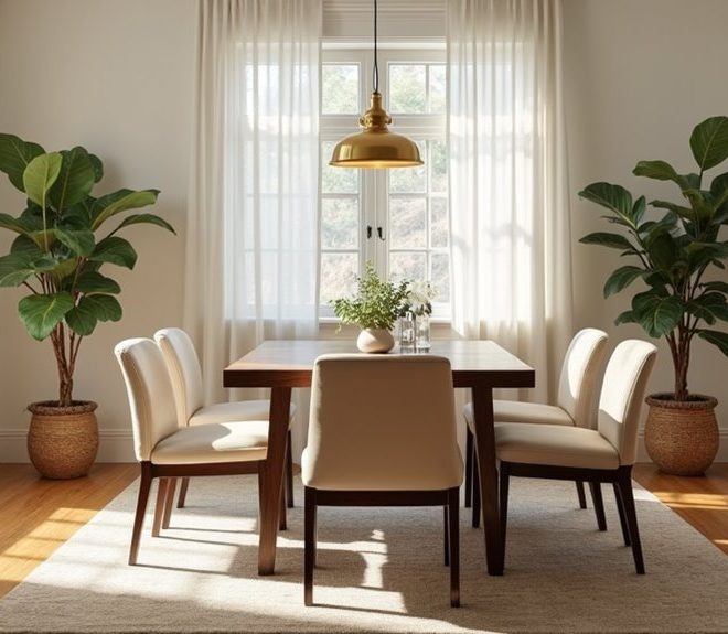 How to Style a Dining Room With Light Wood Floors