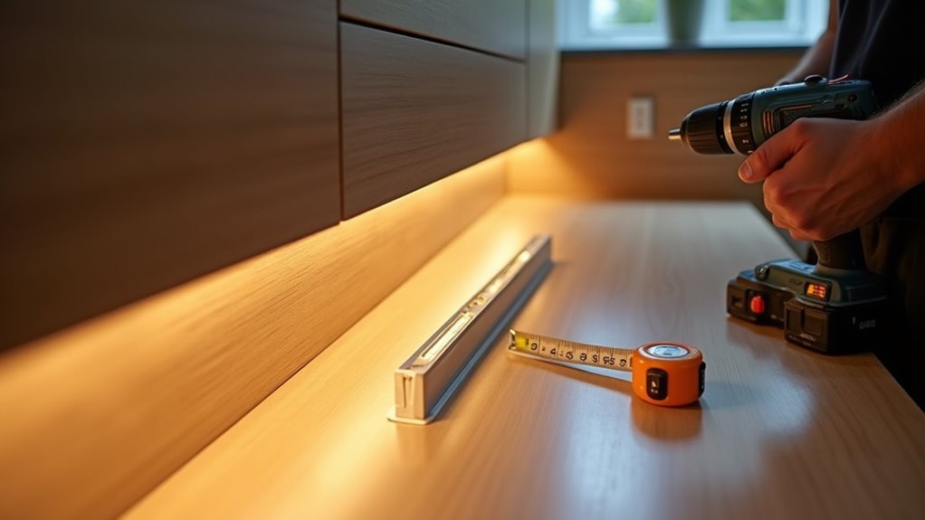 lighting fit testing process