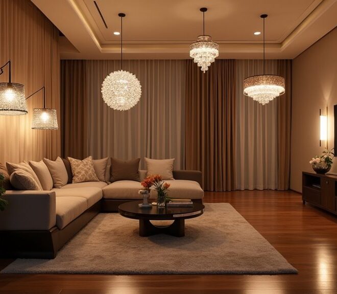 10 Bright Light Fixtures to Illuminate Your Living Room