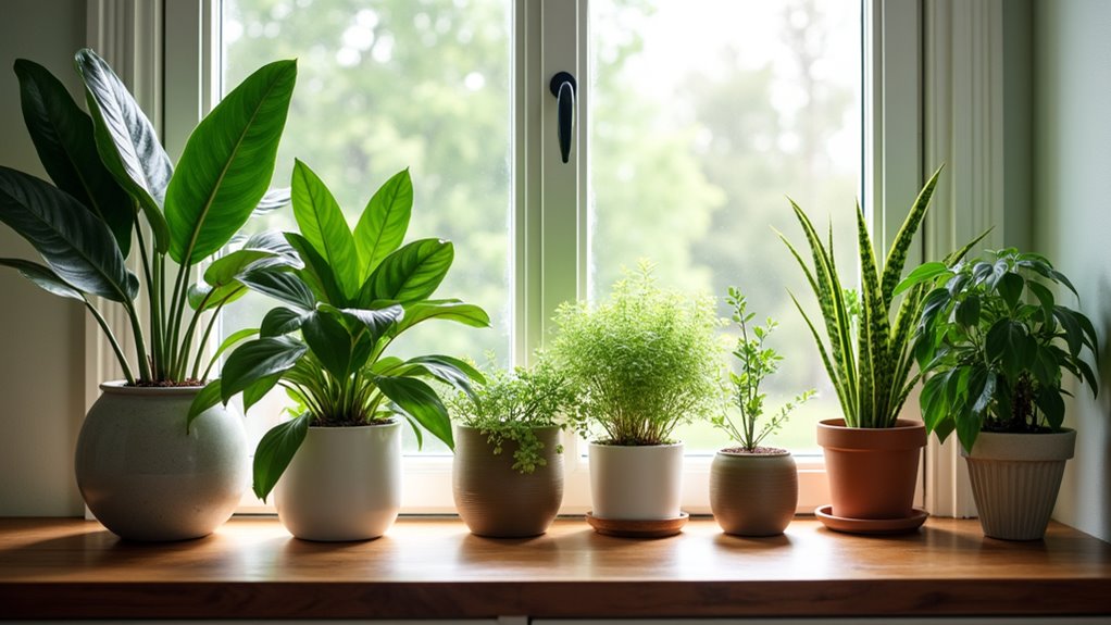 low light kitchen plants