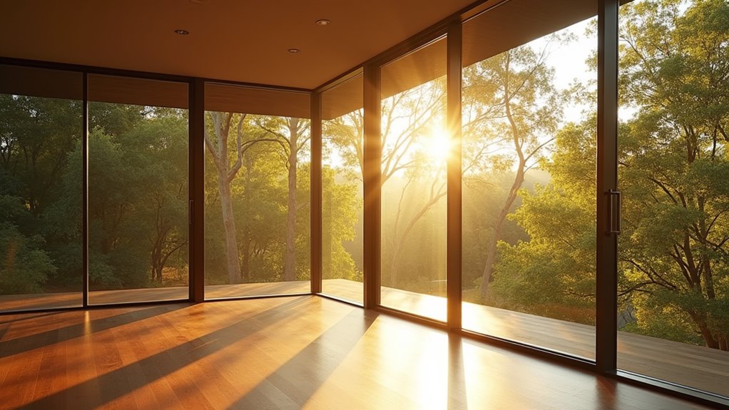 luminous sanctuary with windows