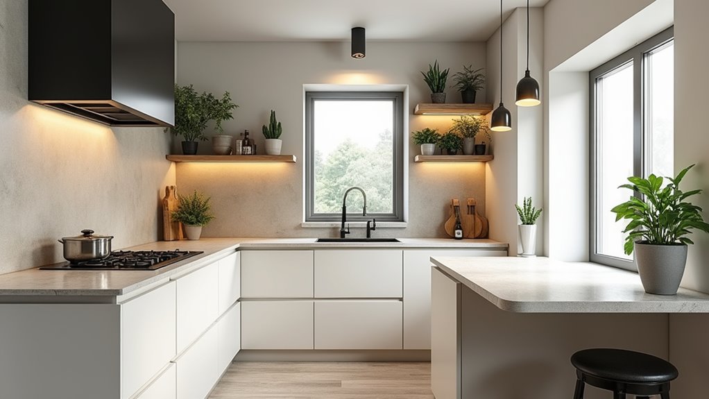 maximize compact kitchen efficiency