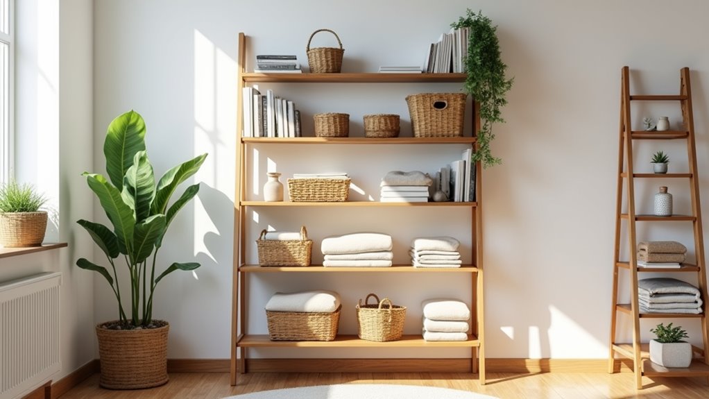 maximize wall space storage