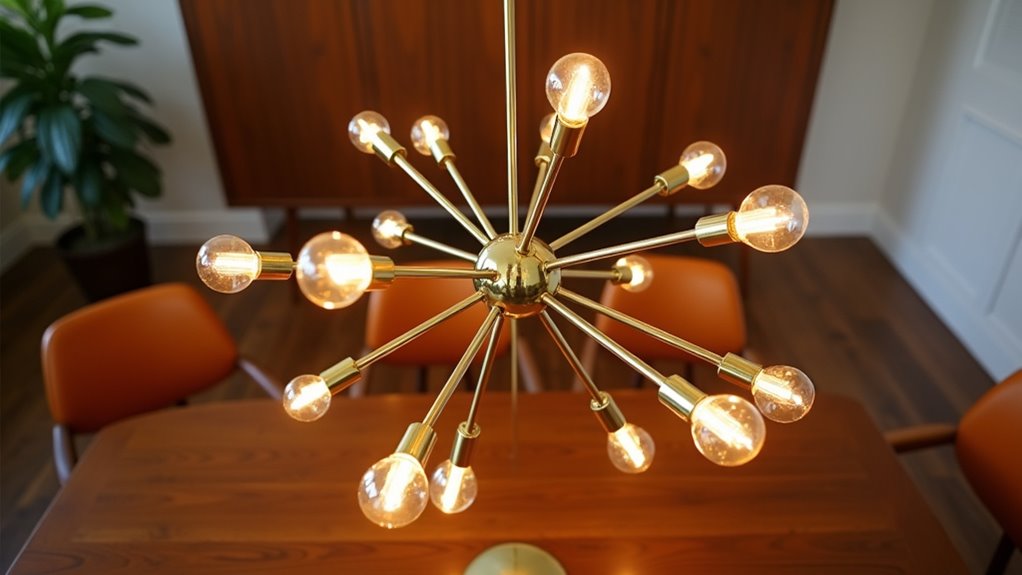mid century modern dining elegance