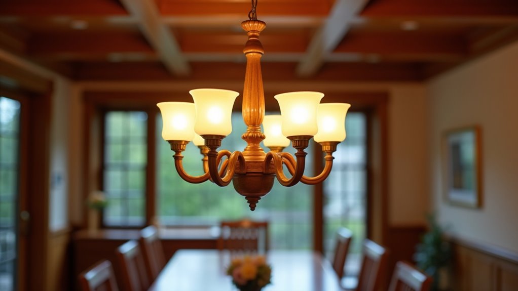 mid range oak chandeliers blend sophistication