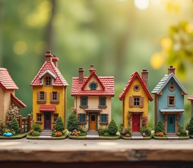 10 Creative Miniature House Design Ideas for Hobbyists