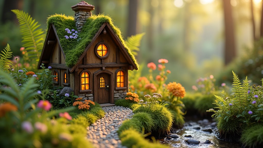miniature landscapes with detailed features