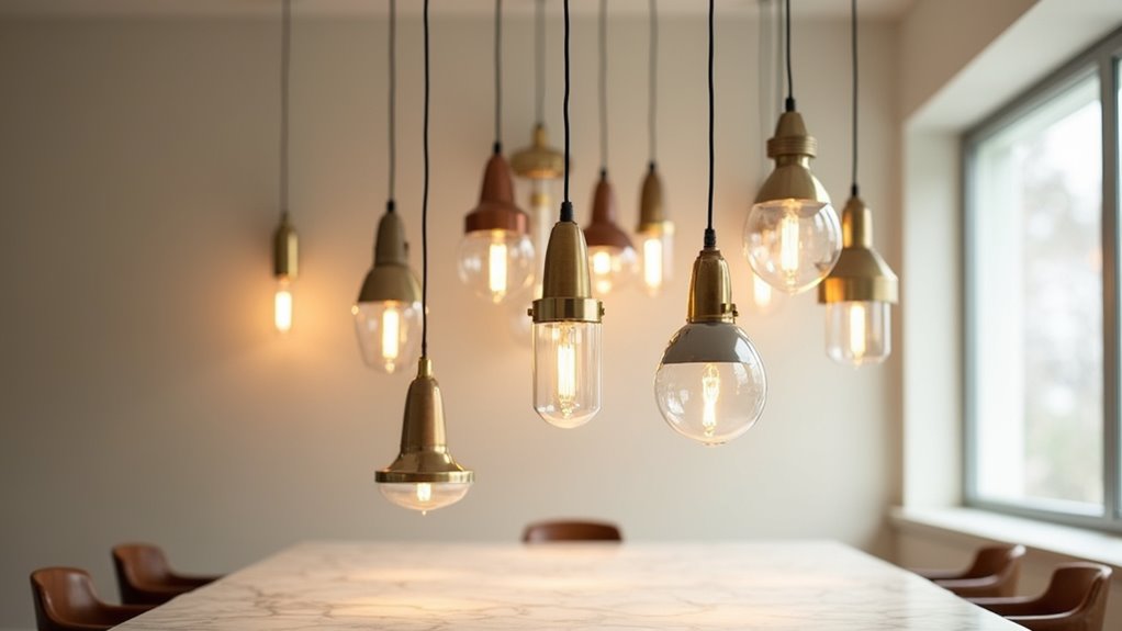 mixed metals enhance decor