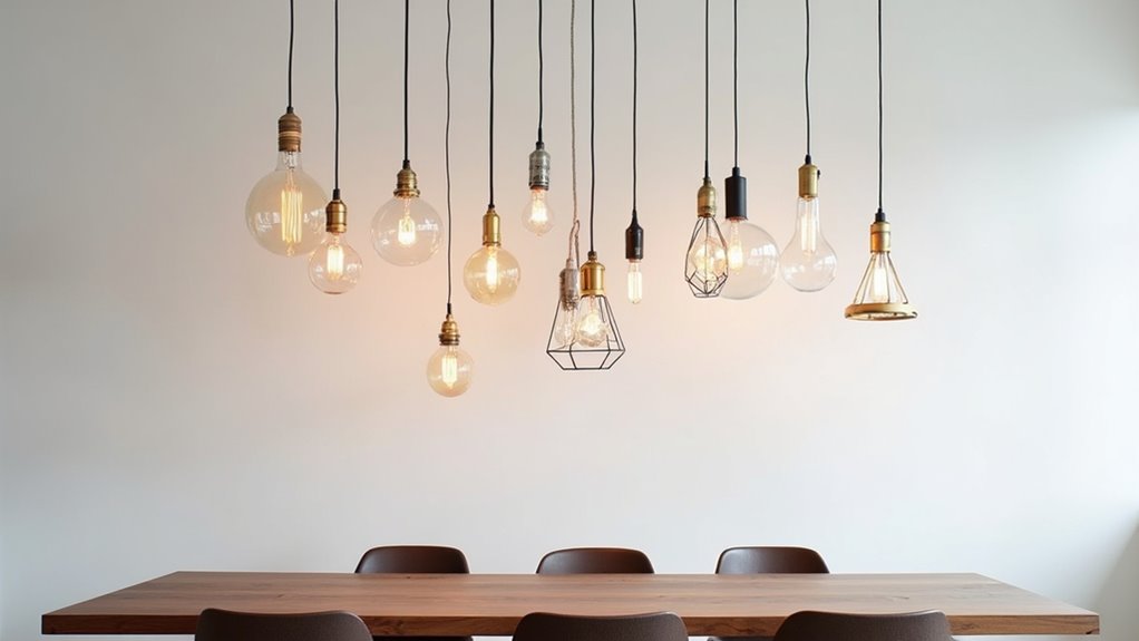modern dining room lighting