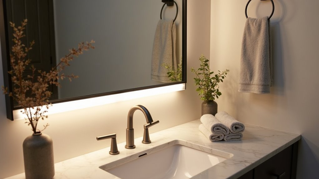 modern led vanity bar