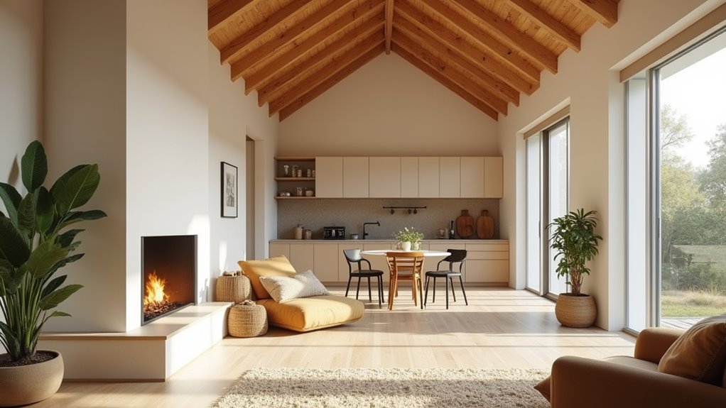 modern spacious inviting design