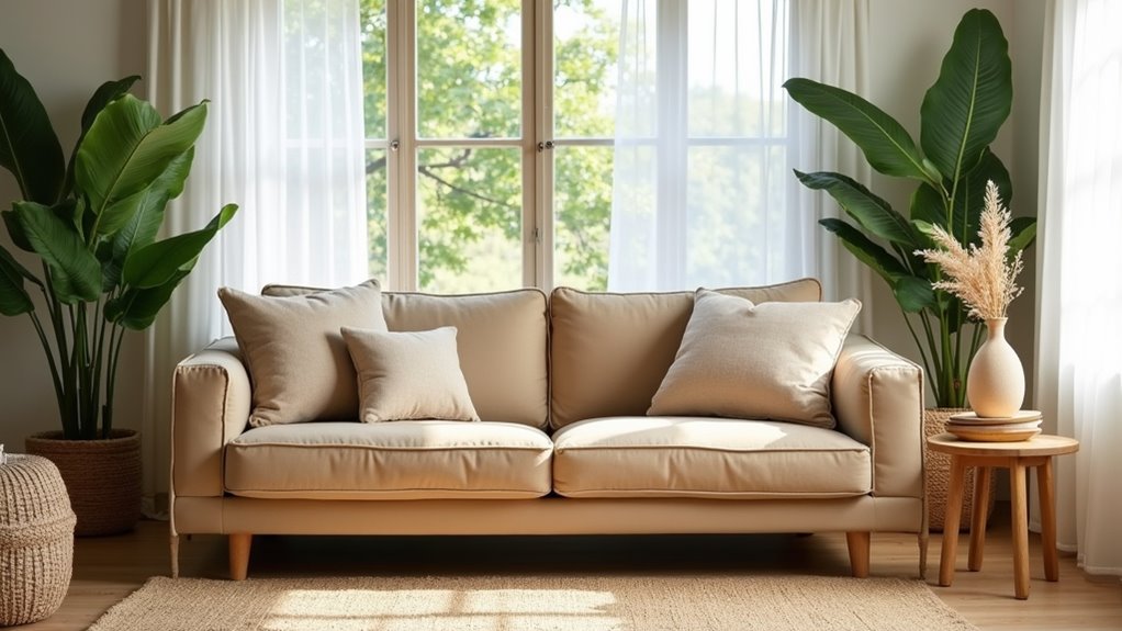 natural earthy lush ambiance