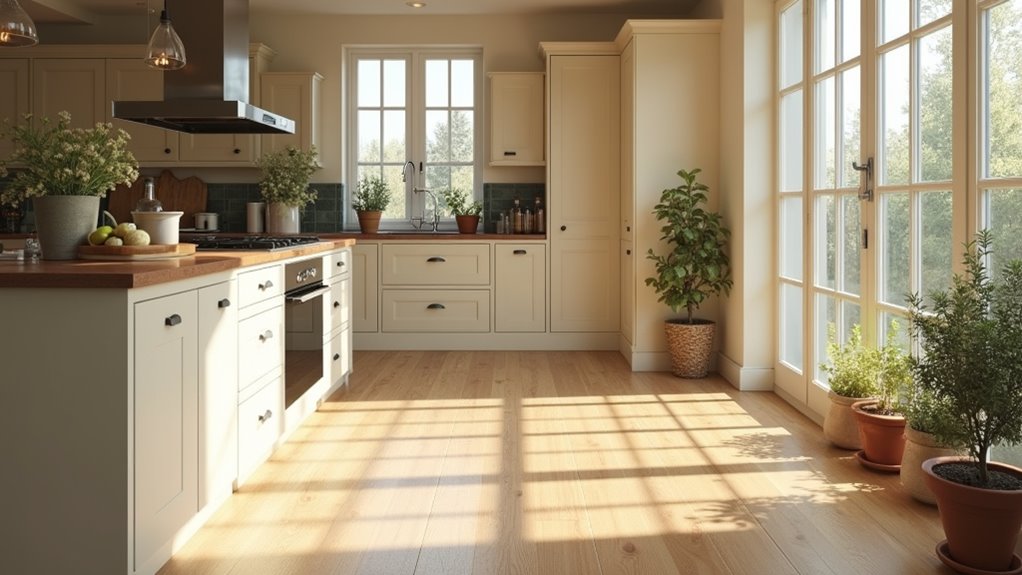 natural light influences flooring