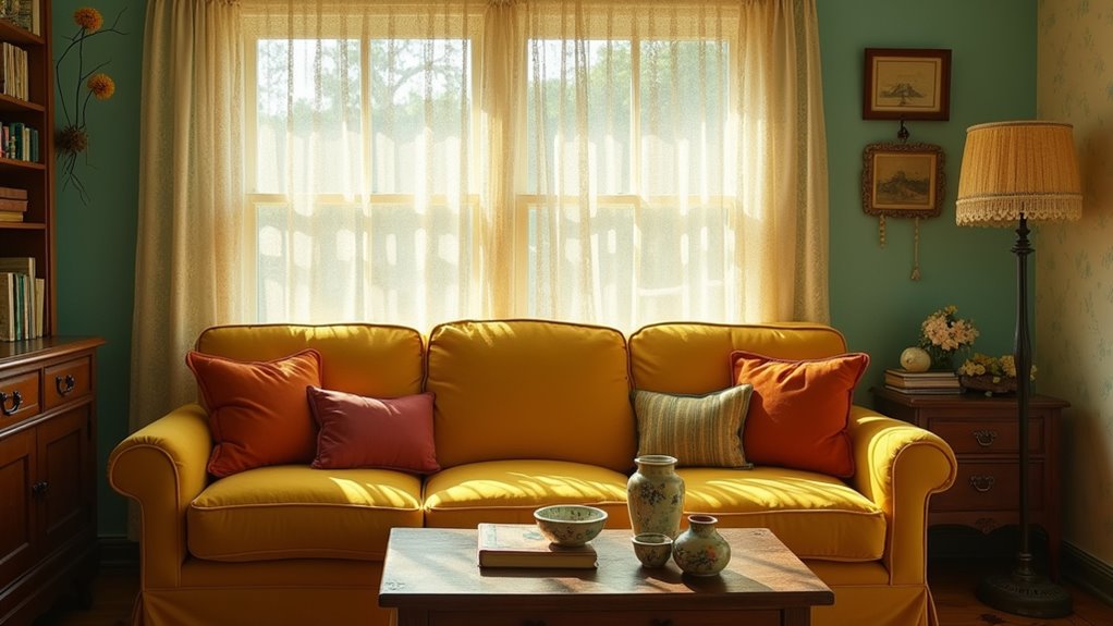 nostalgic vintage color schemes