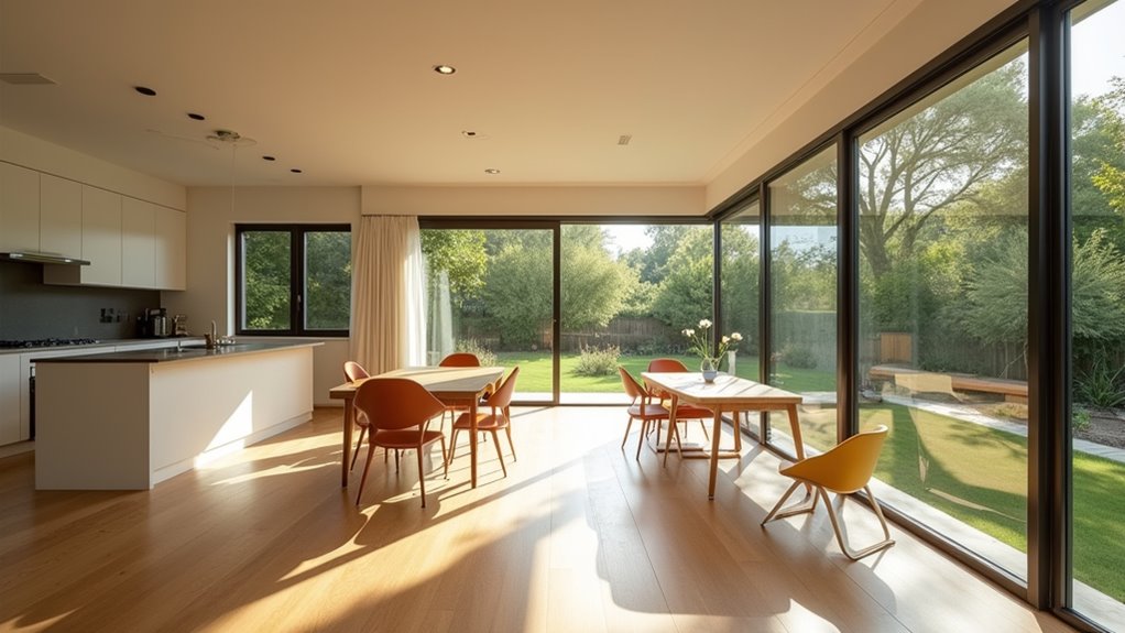 open airy multifunctional living