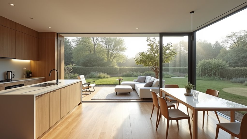 open concept space design