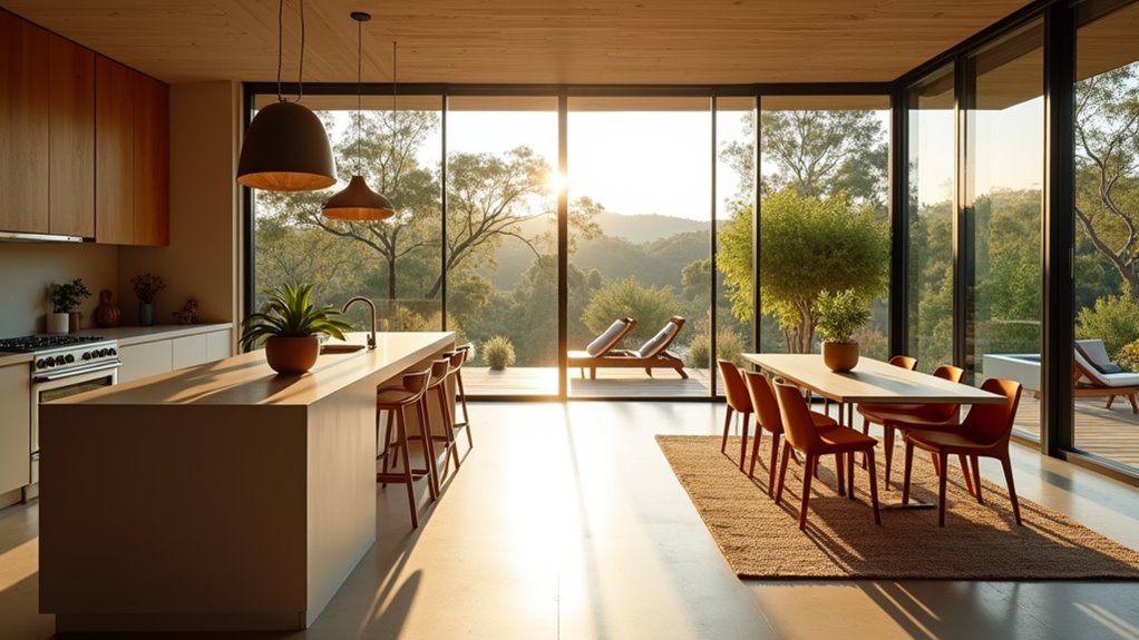 open plan multifunctional living spaces