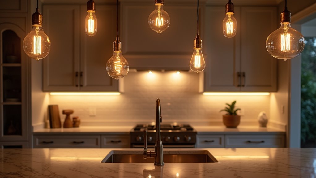 optimal lighting options kitchen