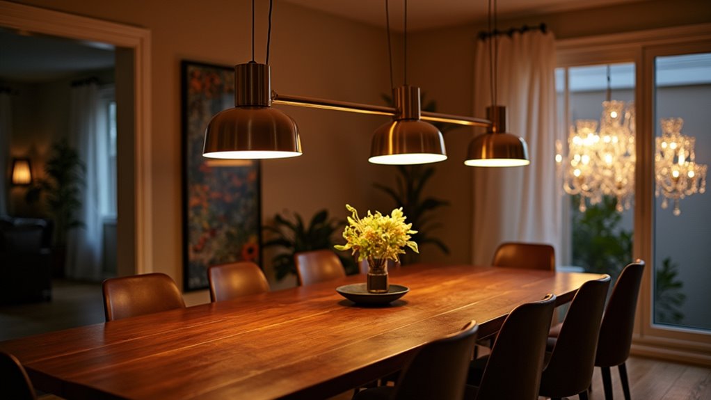 optimized dining room illumination