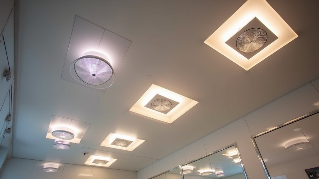 premium sound bathroom fan