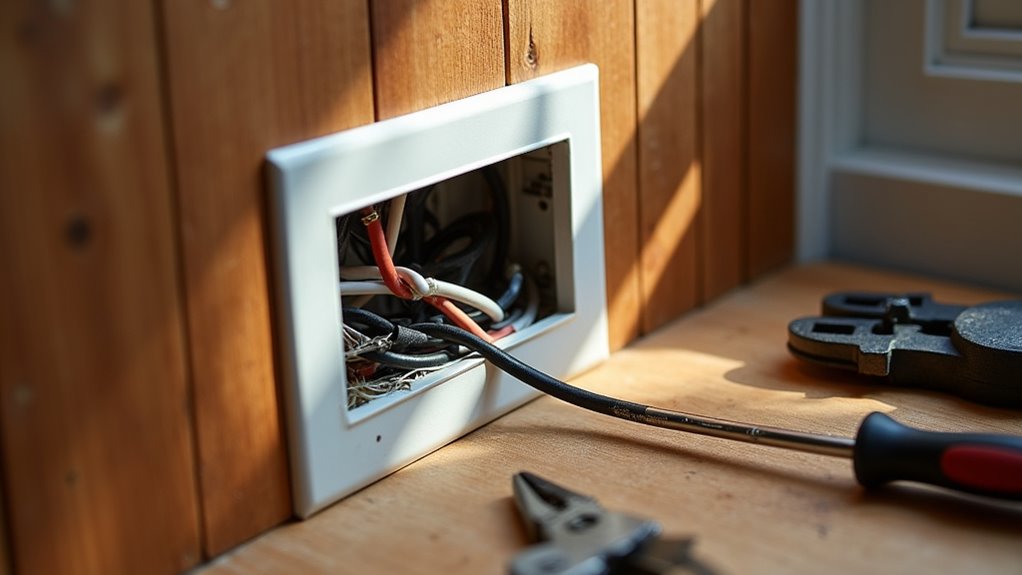 preparing switch box safely