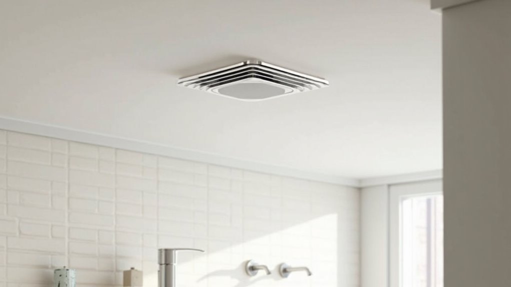 quiet efficient bathroom ventilation