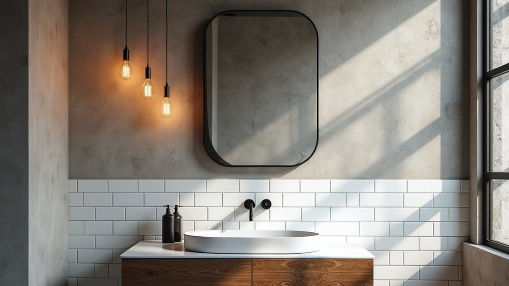 raw aesthetic industrial lighting