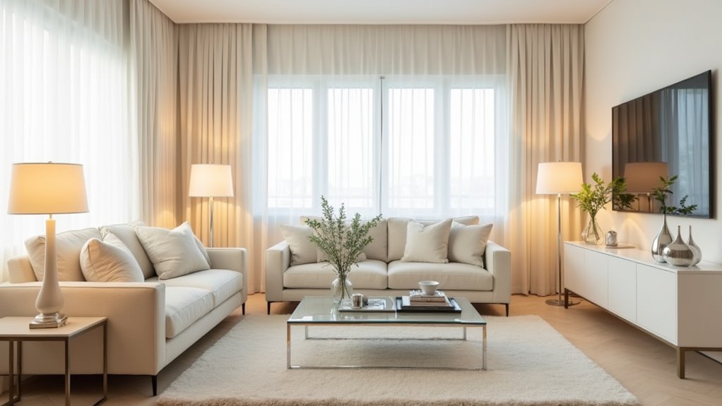 reflective light enhancing decor