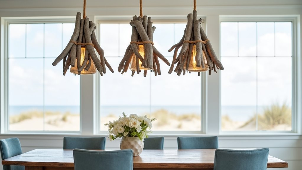 rustic coastal pendant lighting