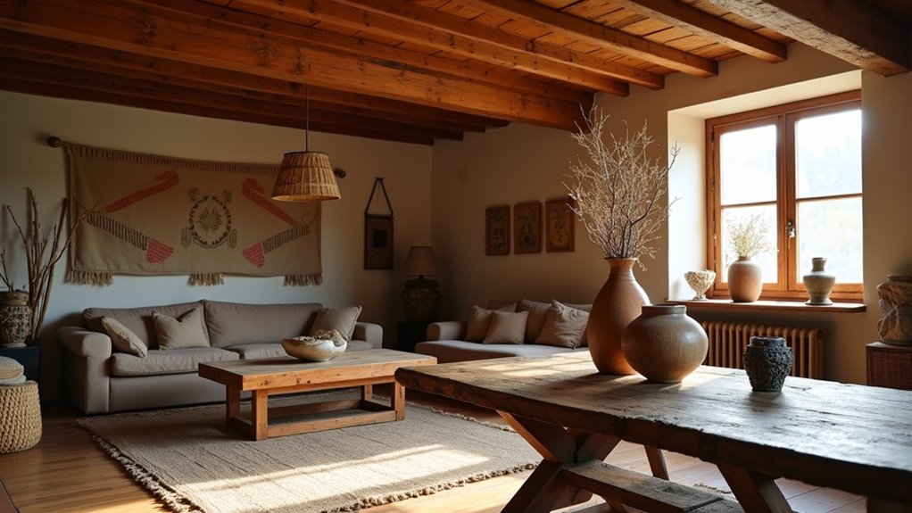 rustic handcrafted artisanal decor