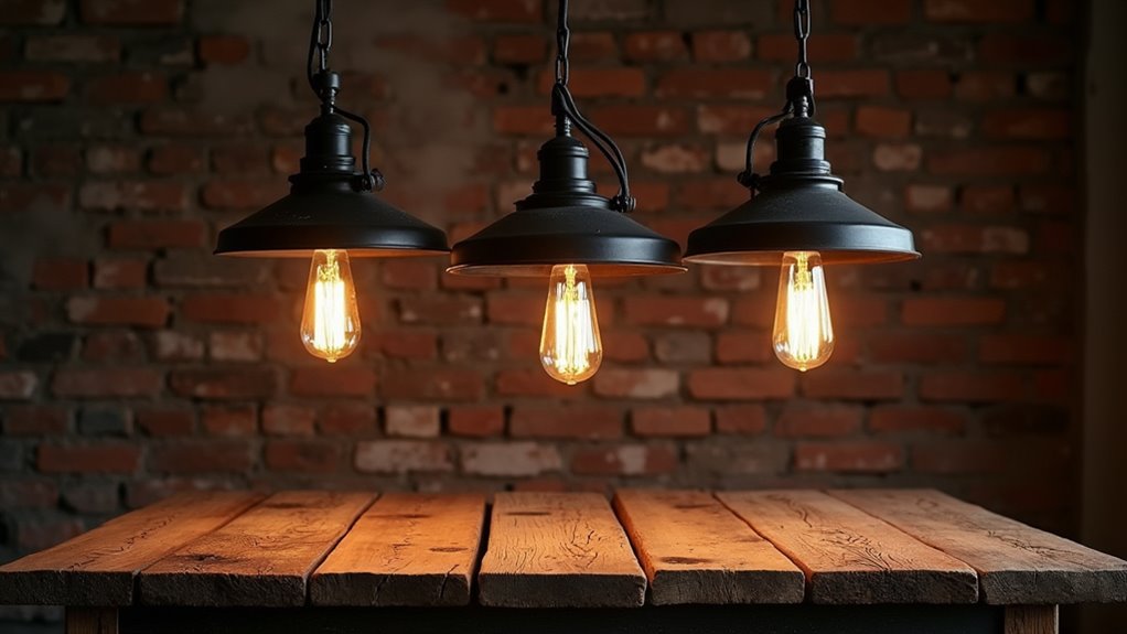rustic industrial decorative lighting