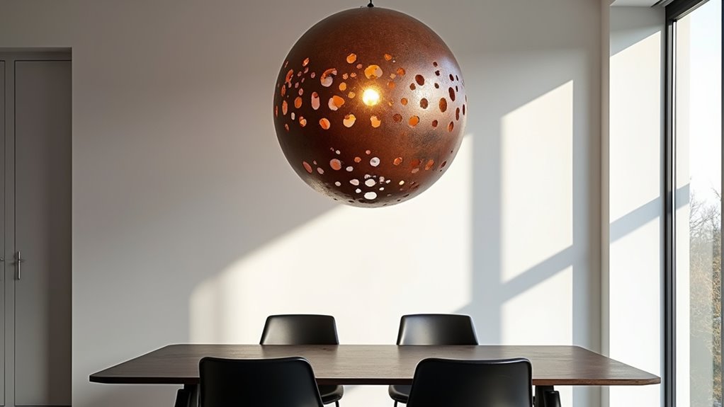 rustic industrial lighting elegance