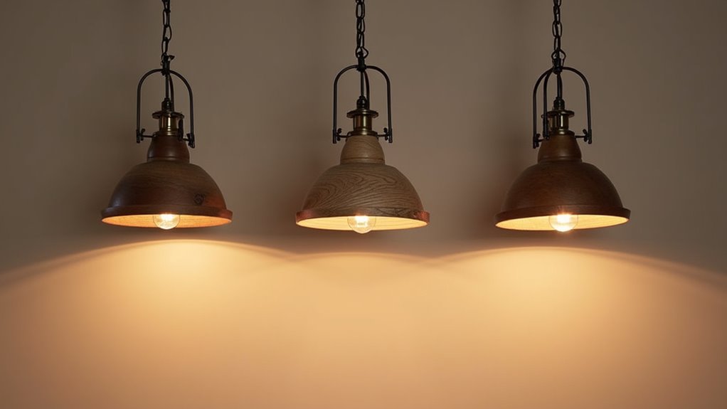 rustic industrial pendant lighting