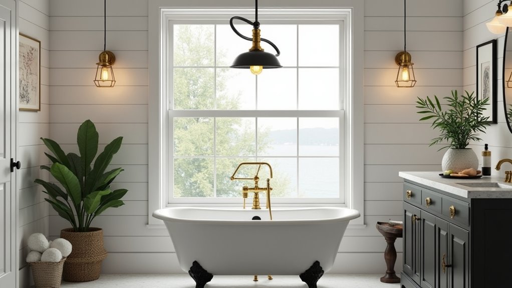 rustic modern farmhouse lighting