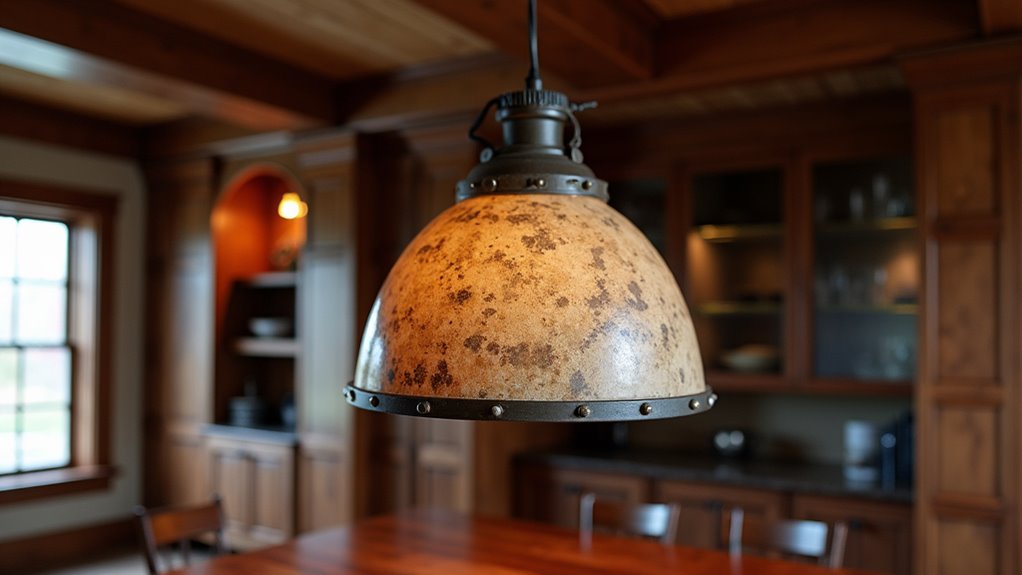 rustic pendant lighting collection