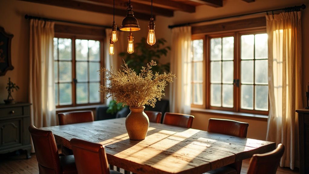 rustic vintage pendant lighting