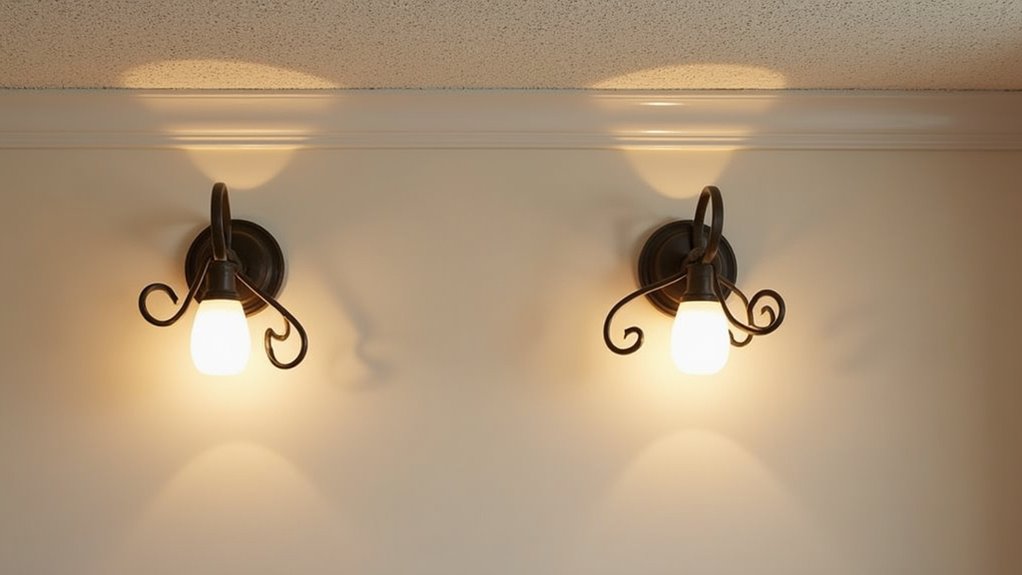 sconce style ceiling fixtures elegance