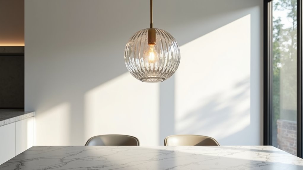 sculptural orb pendant lighting
